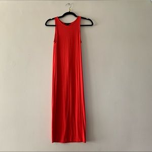 Forever 21 Red Tank Top MIDI Dress